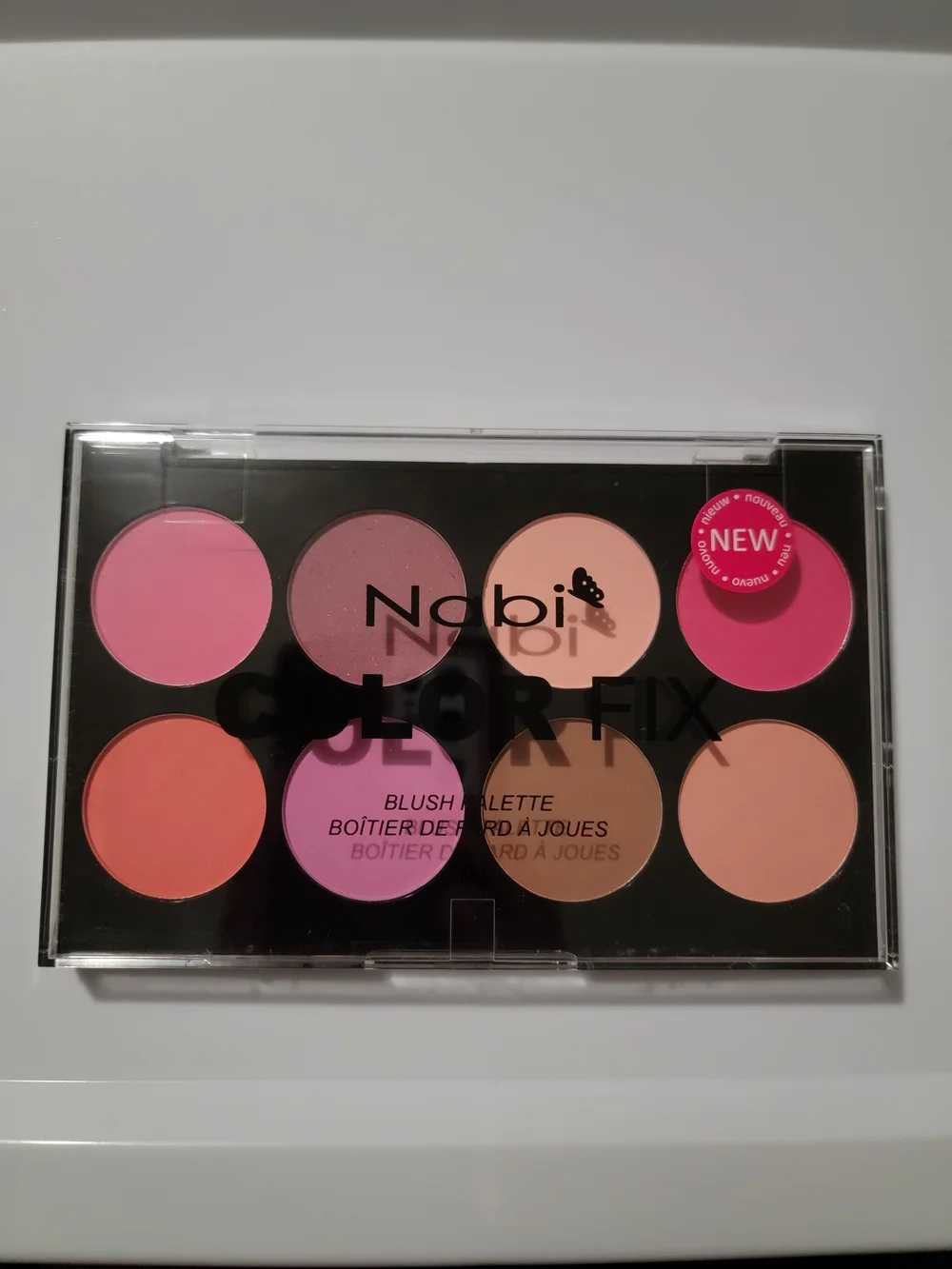 Color Fix Blush Palette — Pink & Peach Shades